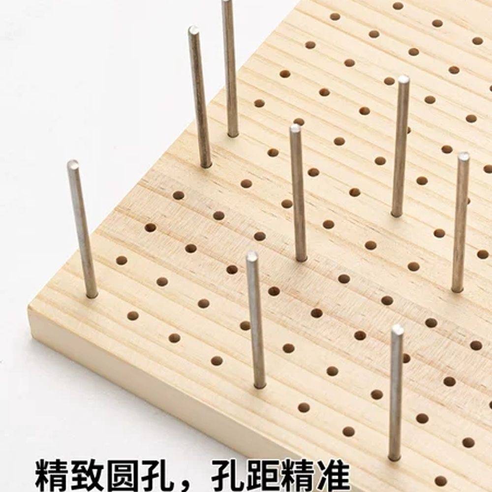 뜨개질 크로셰 블로킹 니팅 사각 보드 10x10cm 소나무 소나 A. 사각형 10x10cm - 상세 이미지 3