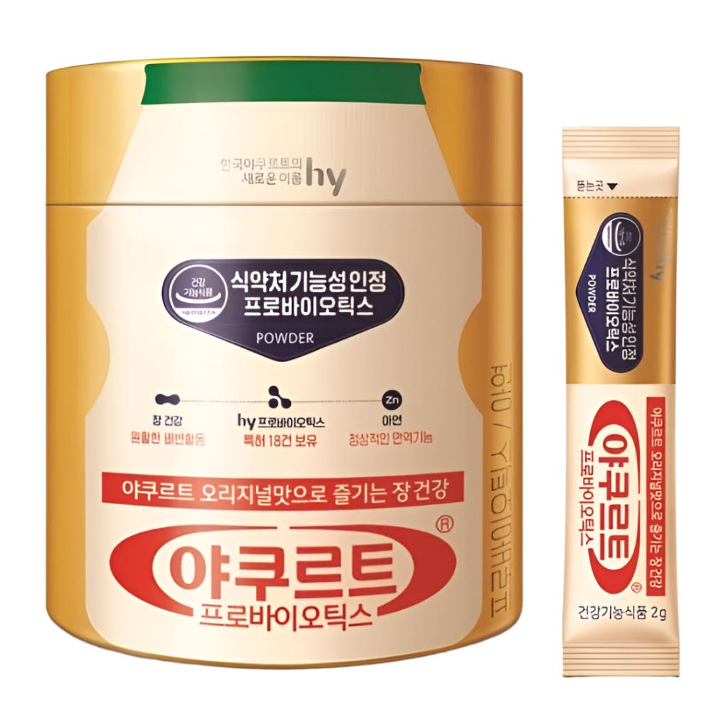 한국야쿠르트 프로바이오틱스 유산균 장건강 60포 3박스 - 상세 이미지 2