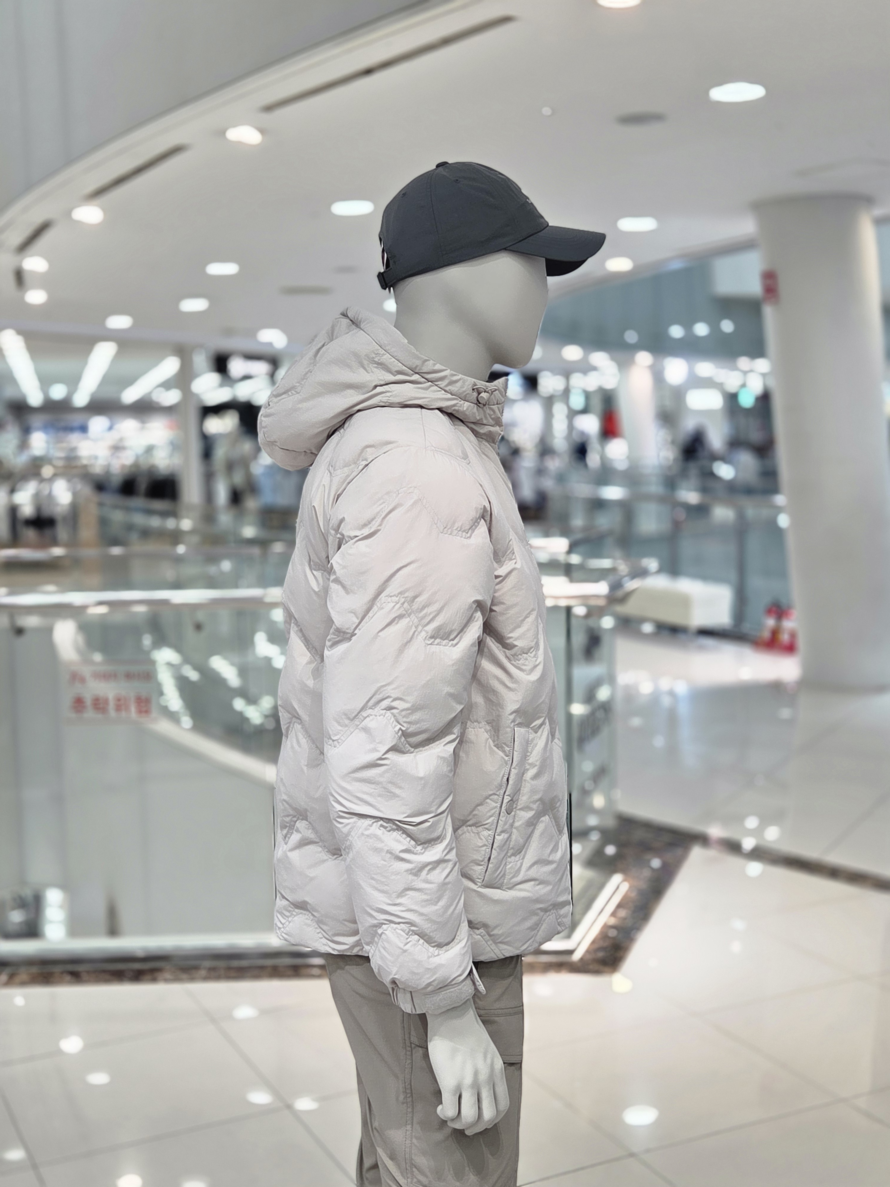 아이더 남성 경량패딩 구스다운 후드 겨울점퍼 MW25553 이미지 6