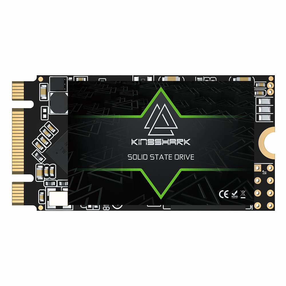 킹샤크 게이머 SSD M.2 2242 256GB 내장 Ngff 42MM SATA III 6Gb /s (256GB, 2242) - 상품 이미지