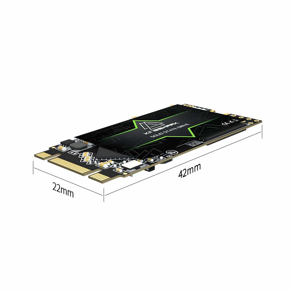 킹샤크 게이머 SSD M.2 2242 128GB 내장 Ngff 42MM SATA III 6Gb /s (128GB, 2242) - 상세 이미지 2