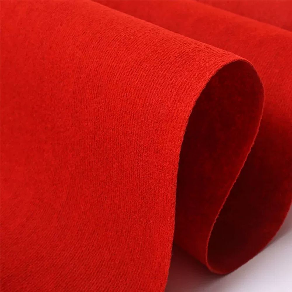 빨간 카펫 레드 매트 롤 러그 융단 적 A. 1.5mm 하루 사용, A. 1m x 10m - 상세 이미지 3
