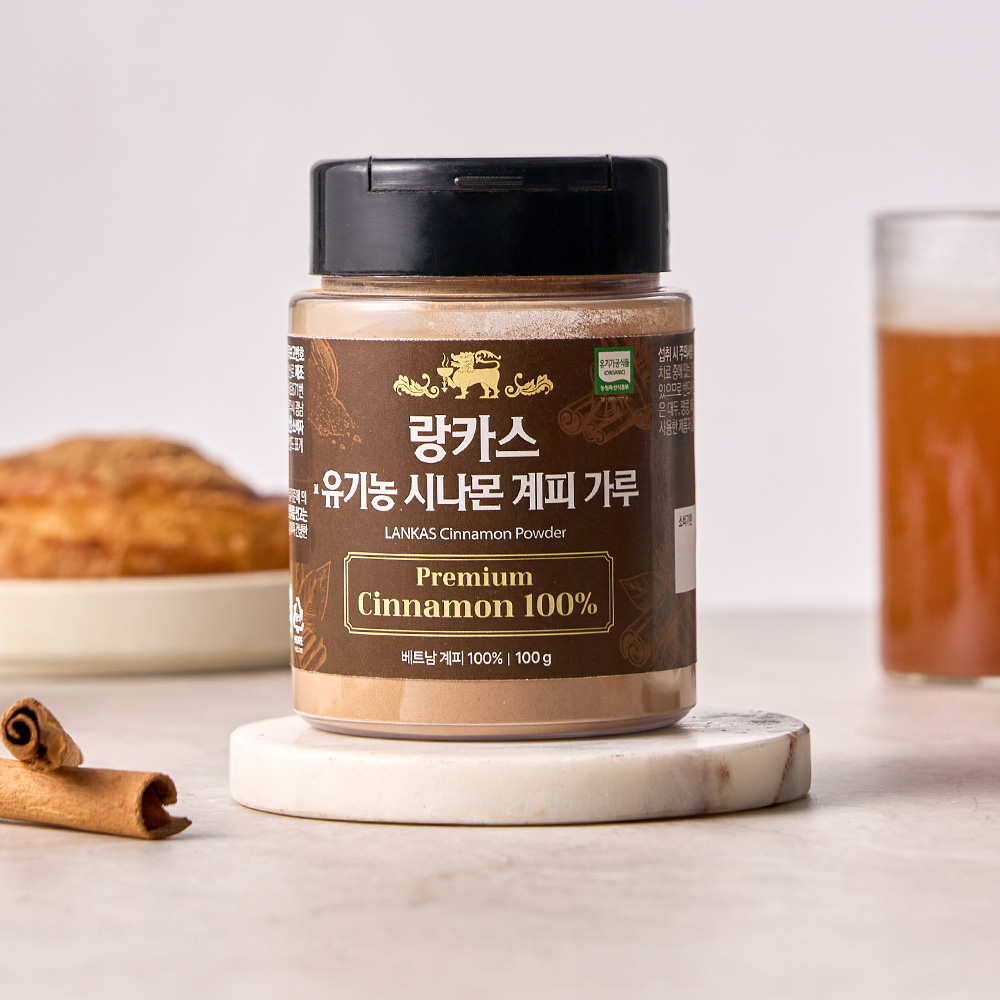 유기농으로 재배한 YB1등급의 진한 맛과 향 시나몬 계피 가루 100g - 상세 이미지 2