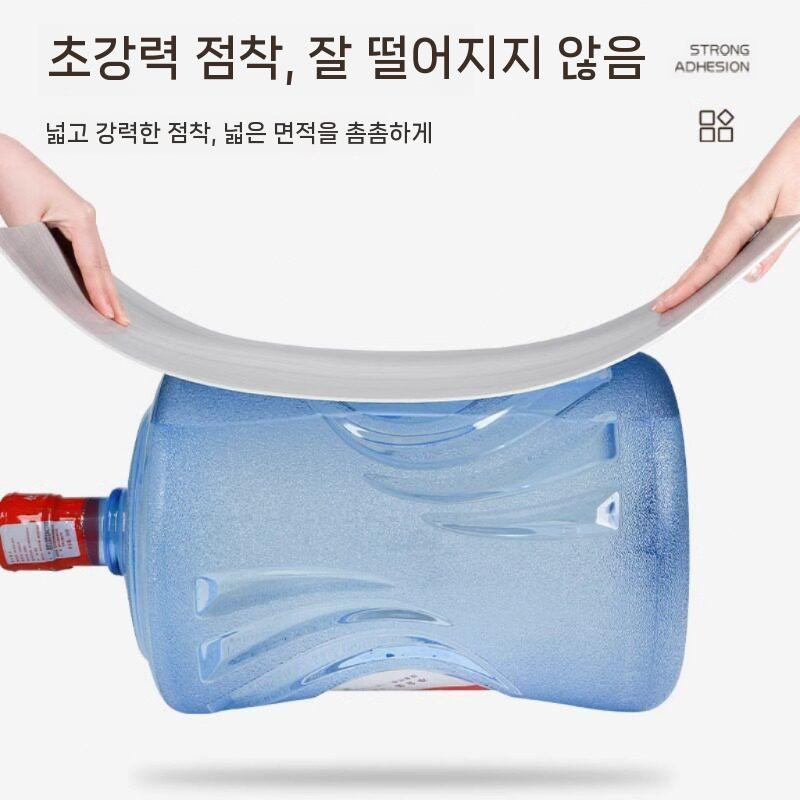 벽지 접착식 욕실 대리석 폼블럭 시트지 붙이는 보드 벽폼 옐로우 5매 - 상세 이미지 5