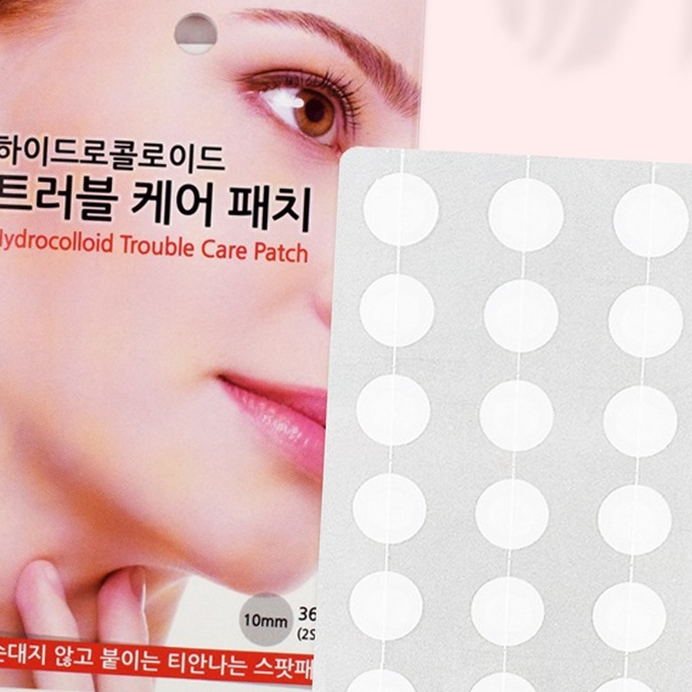 반칼공법트러블패치 피부진정습윤드레싱케어패치 흉터예방 10mm - 상품 이미지