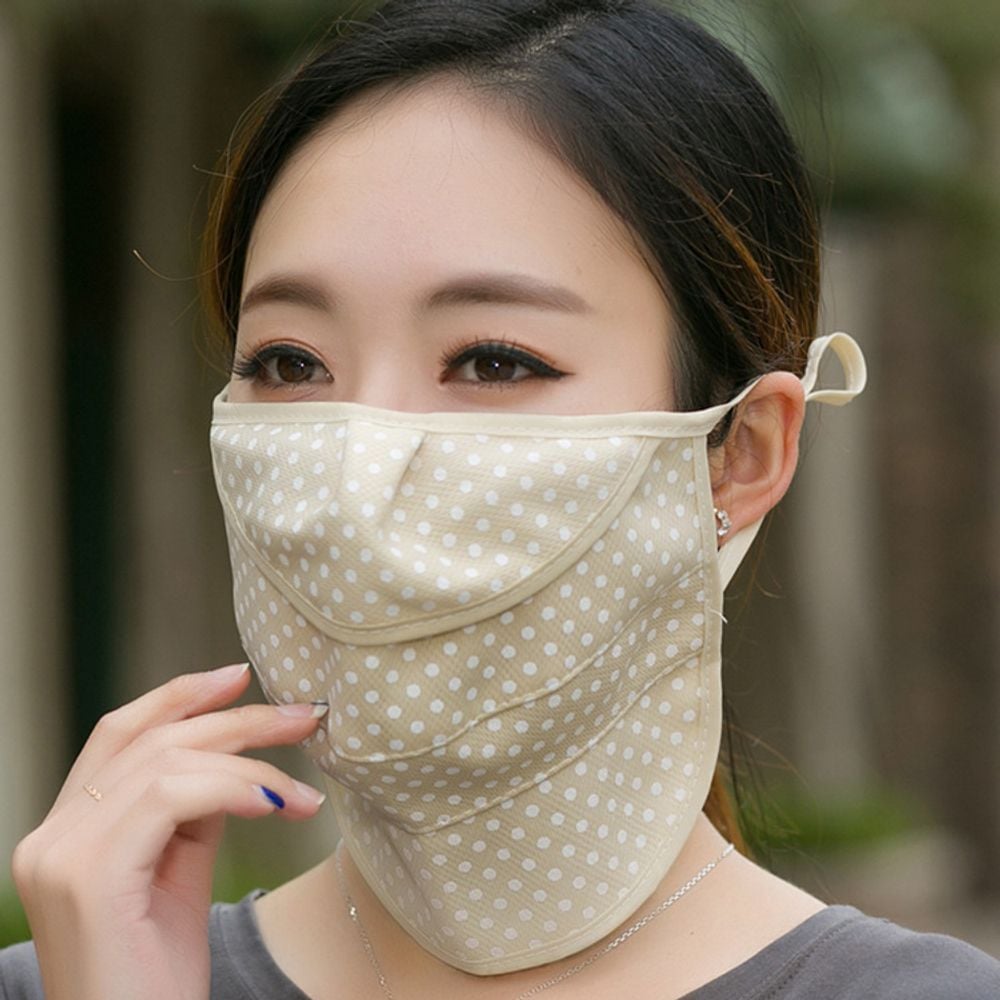 여름 자외선차단 마스크 얼굴햇빛가리개 안면마스크 - 상품 이미지