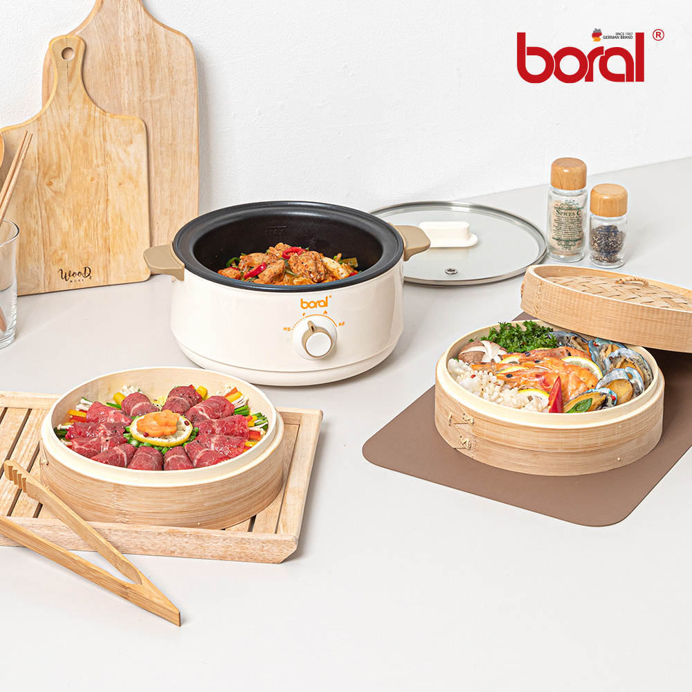 보랄 더 셰프 대나무 찜기 & 멀티쿠커 BR-P200L 이미지 8