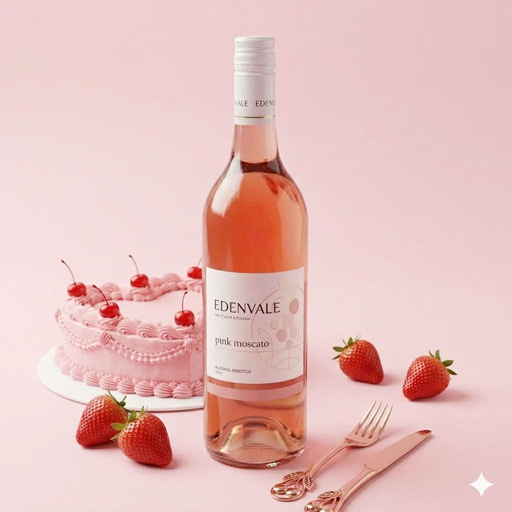 논알콜와인 이든베일 로제 모스카토 디저트 무알콜 750ml, 1개