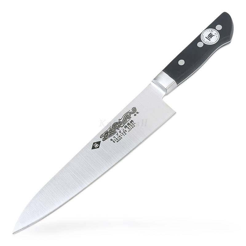 일본 일각 AUS-8A 용칼 셰프나이프 주방식도 우도 21cm, 1개 - 상세 이미지 3