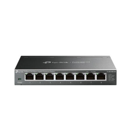 티피링크 티피링크 TL-SG108S-M2 | 8포트 2.5G 멀티기가 스위칭허브 NAS 서버 게이밍PC 고속 네트워크 구축