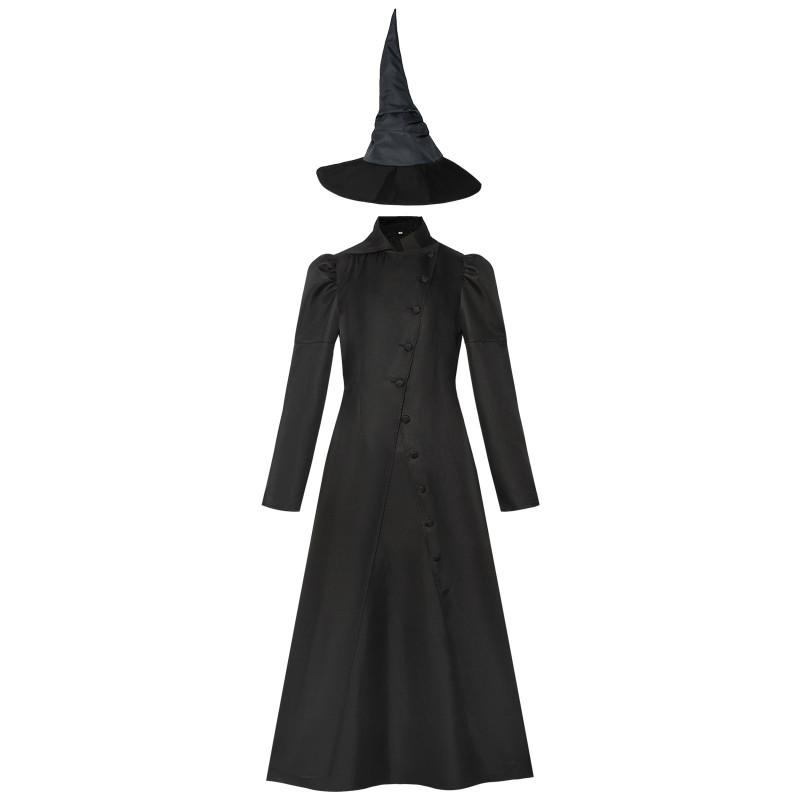 사악한 Elphaba 코스프레 의상 마녀 드레스 유니폼 서쪽의 할로윈 파티 여성 - 상품 이미지