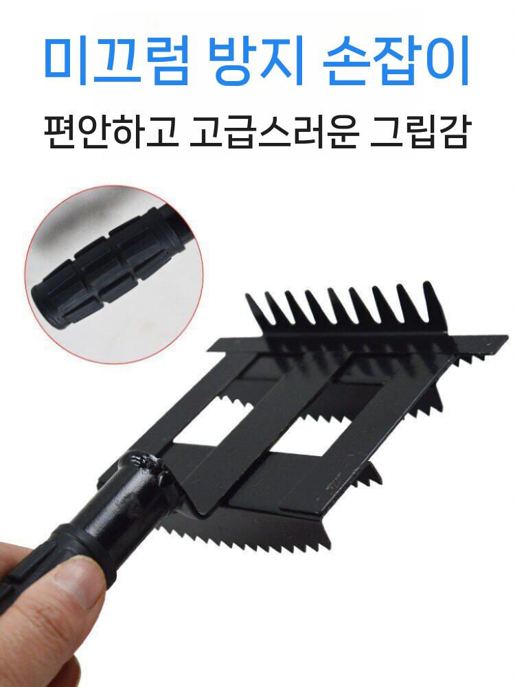 톱니형 브러쉬 빗 청소 양 가려움 짐승 가축용 소털 5서클 이미지 6