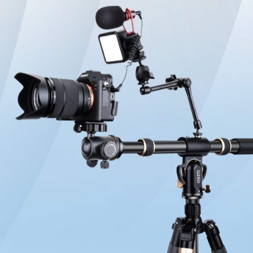 카메라삼각대 유튜브 브이로그 스마트폰 촬영 거치대 수평 막대 - 상세 이미지 3