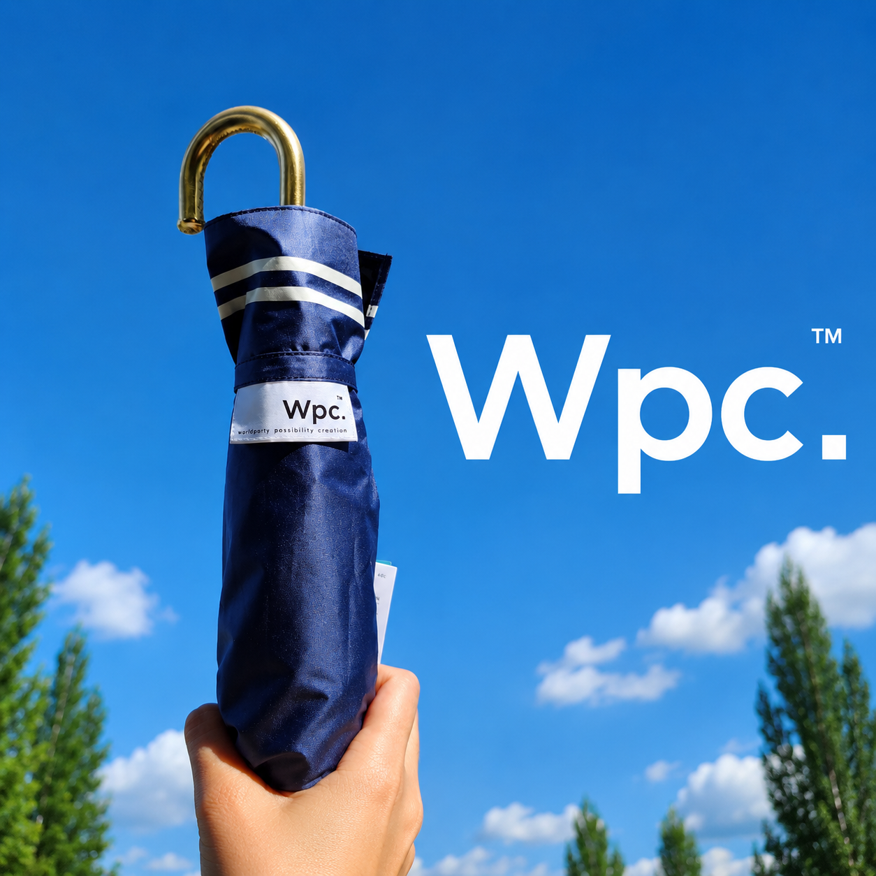 자외선차단양산 WPC 마린 초경량 깔끔한 일본 암막 양산 우양산