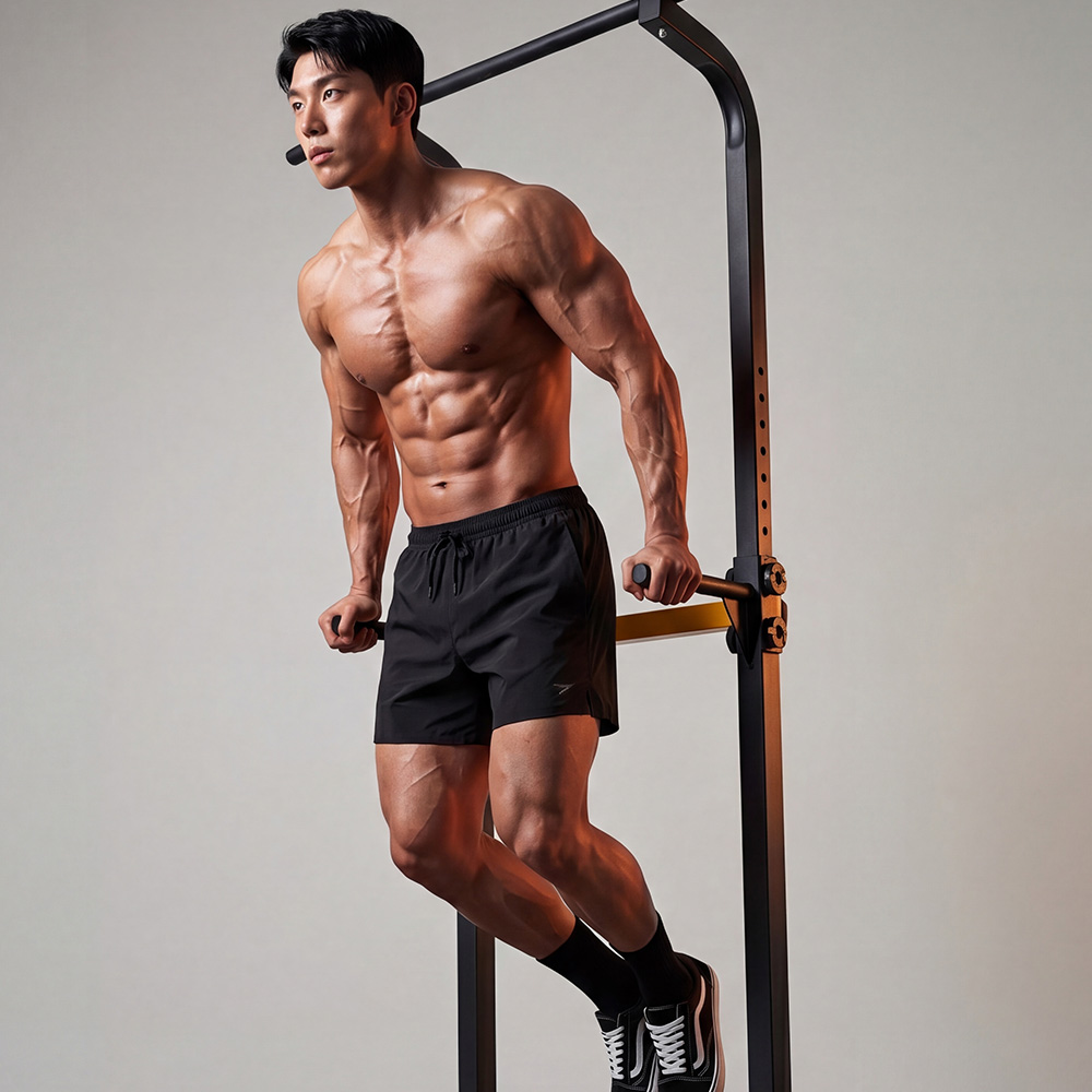 이고진 EX22 치닝디핑 풀업 턱걸이 운동기구 철봉 풀업바 머신 홈트레이닝 도어짐 실내 - 상세 이미지 4