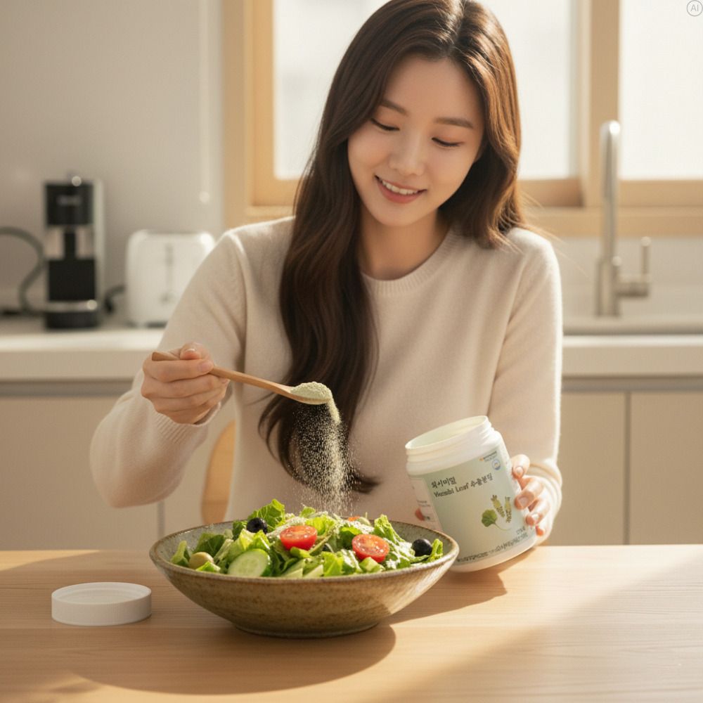 국내산 와사비잎추출물 분말가루 효과좋은 단기간 먹으면서 다이어트 - 상세 이미지 4