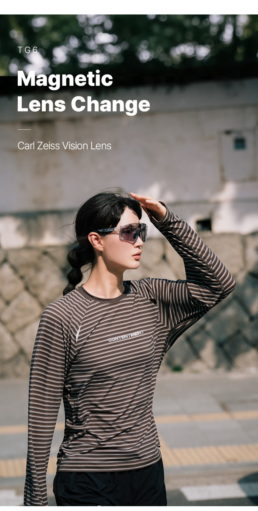 톰디어 Carl Zeiss Vision 자전거 골프 러닝 고글 변색 스포츠 선글라스 TG6 판매처 상세 정보 이미지 4