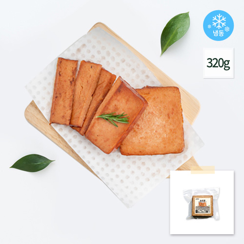 비건 햄 쏘이팜 콩햄 콩고기 대체육 채식 식물성 단백질 베지푸드 320g, 4개 - 상품 이미지