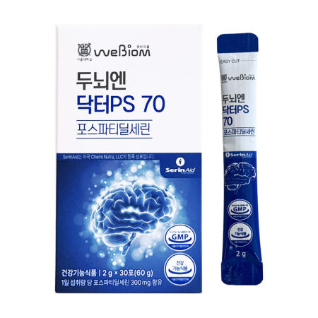 위바이옴 두뇌엔 닥터PS 70 2g x 30포