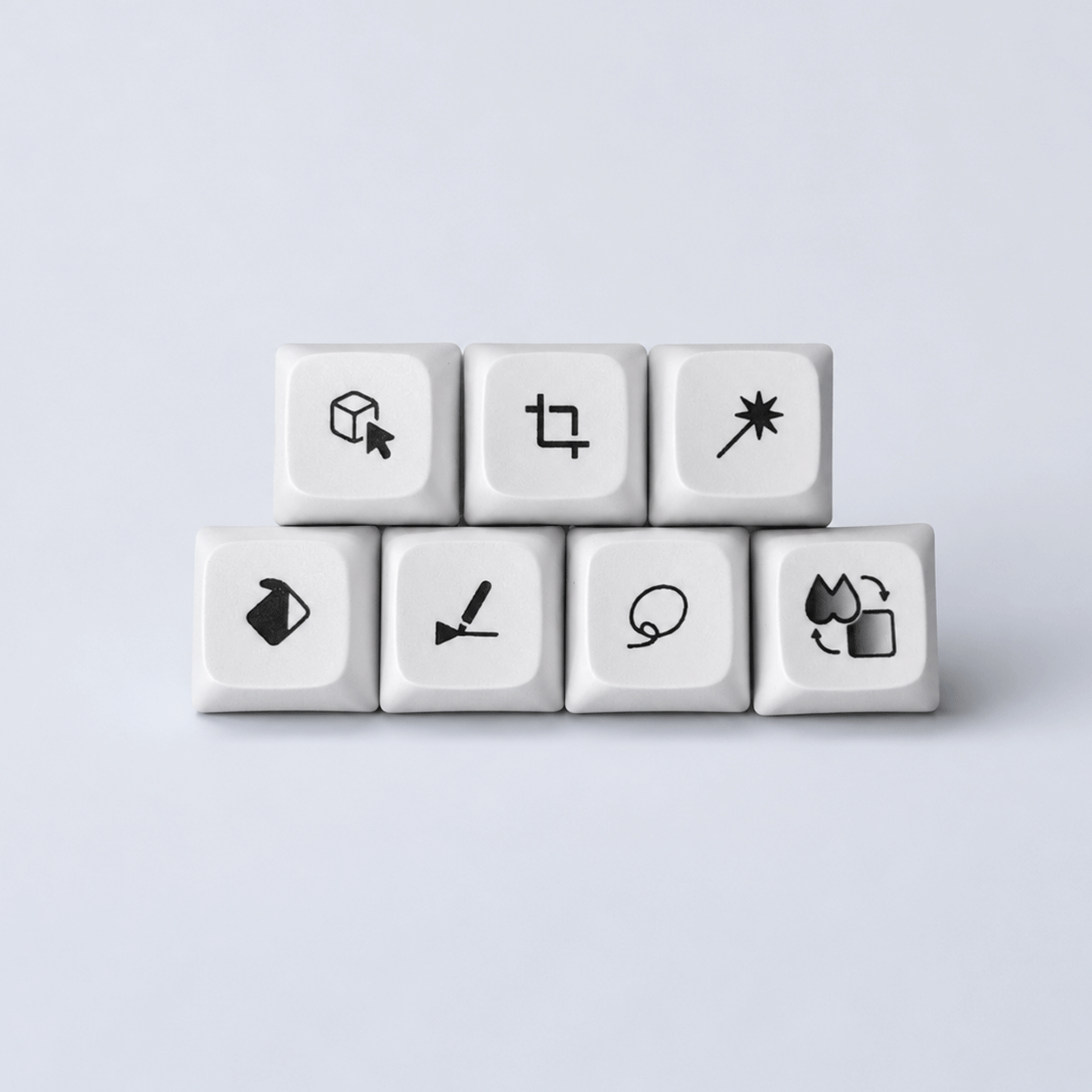 키캡제작 인쇄 커스텀 XDA 승화전사 풀컬러 굿즈 기계식키보드 키캡키링 - 상세 이미지 5