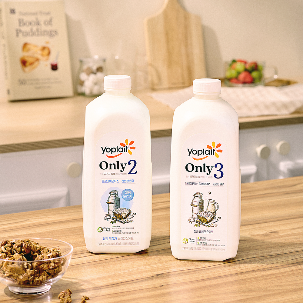 빙그레 요플레 only 2 플레인 대용량 요거트 1.8L, 1개 - 상세 이미지 3