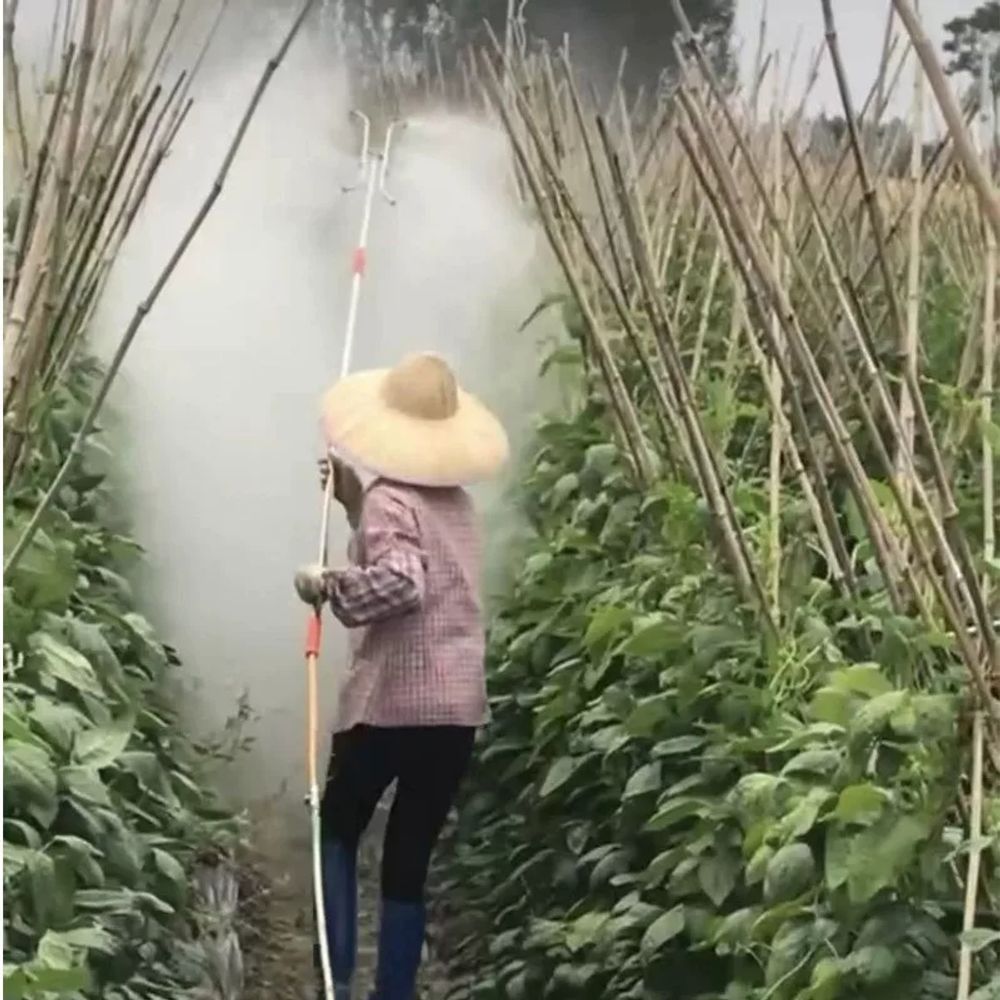 고압 농약 약대 등받이 살포기 노즐대 스틸 압축분무기 분사노즐 스 A. 이중 삼중 분사구리 - 상세 이미지 3