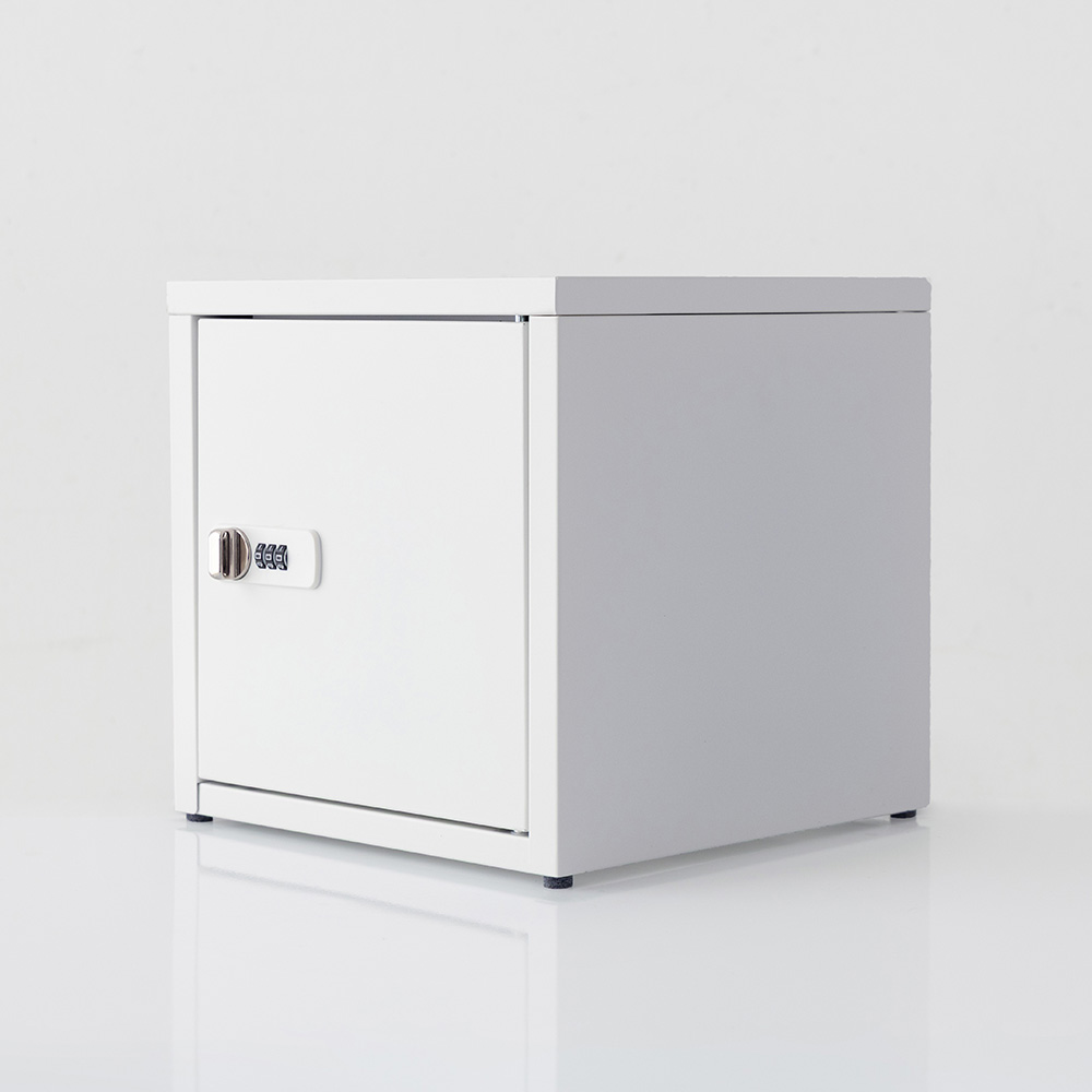 리루아 미니캐비넷 1문 락커 250250 1단, 화이트 8354.9086 - 상세 이미지 2