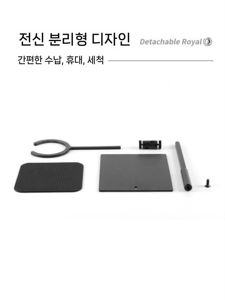 원두커피 높이조절 스탠드 거치대 드리퍼 홈카페 핸드드립 1클램프 이미지 6