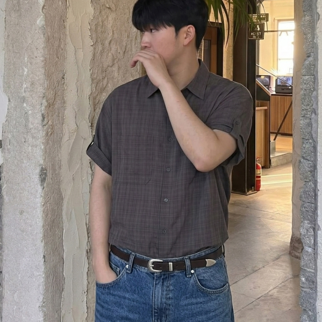 웨스턴벨트 남자허리띠 남자가죽벨트 이미지 6