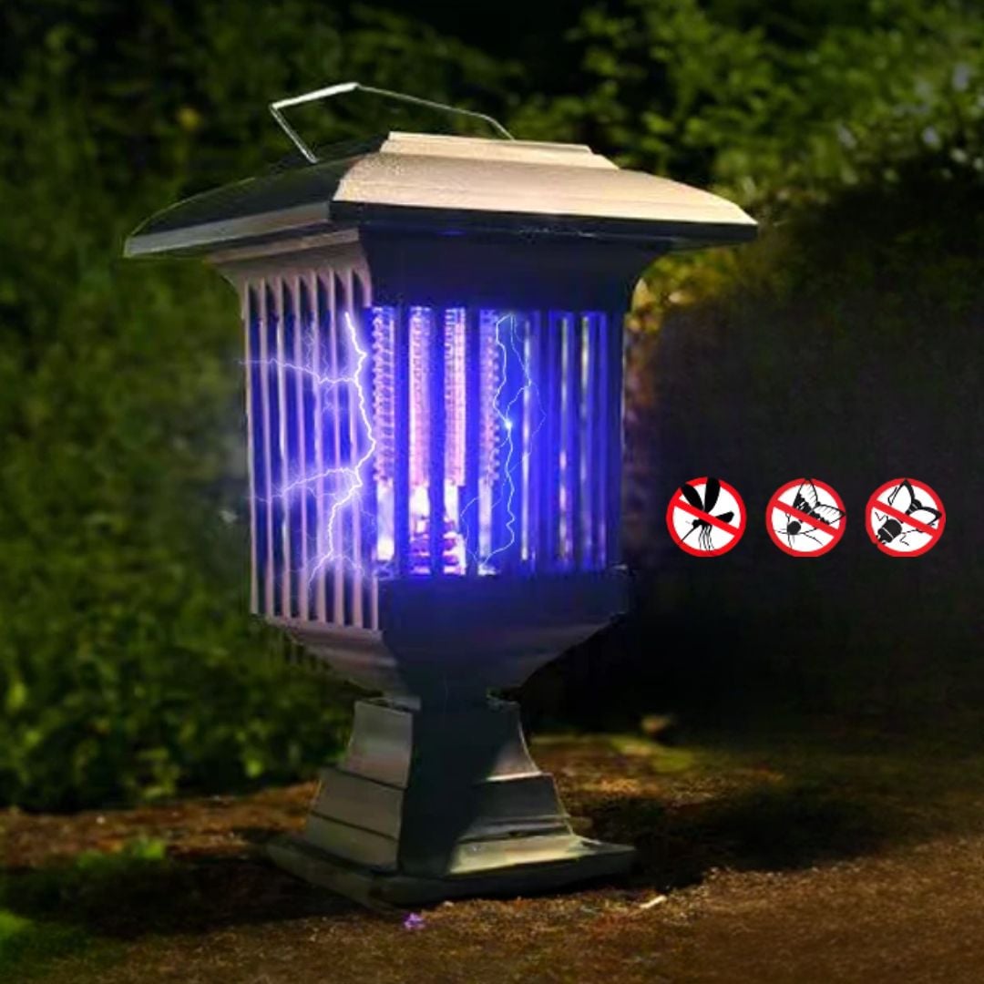 정원 캠핑 무드등 LED 모기퇴치 UV 태양열 - 상품 이미지
