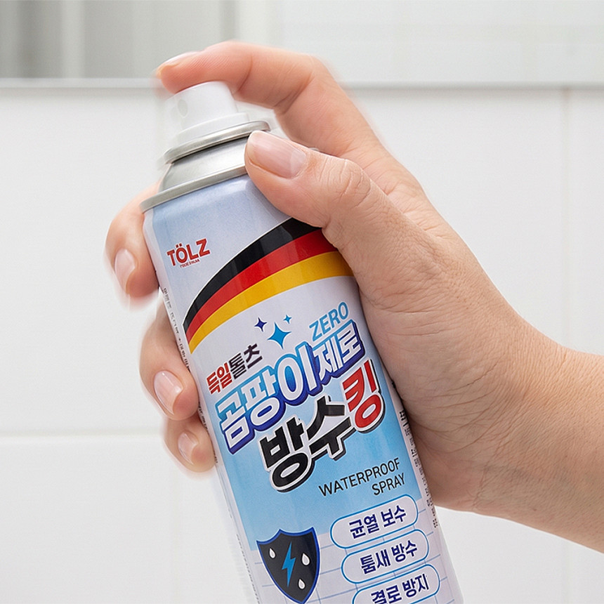 독일 톨츠 곰팡이제로 방수킹 3통 투명 화이트 방수스프레이 누수 코팅제 곰팡이 방지 보수 사진 5