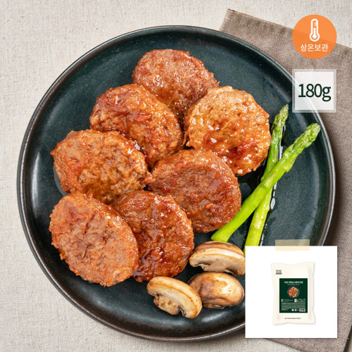 비건 한입 스테이크 콩고기 대체육 채식 식물성 단백질 베지푸드 180g, 5개 - 상품 이미지