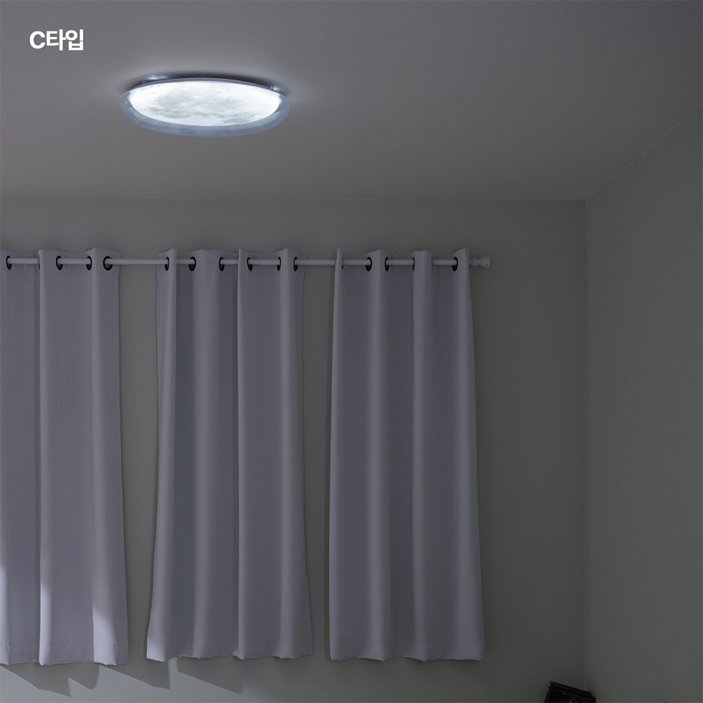 LED 플래차 방등 60W 주광색6000K 거실안방 천장 달빛 피피엘 B타입 - 상세 이미지 5