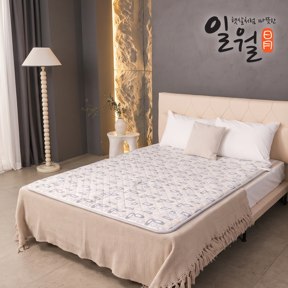 일월 전기매트 세라플로우 기모 극세사 초절전형 워셔블 카본 탄소 카본매트 싱글 이미지 7