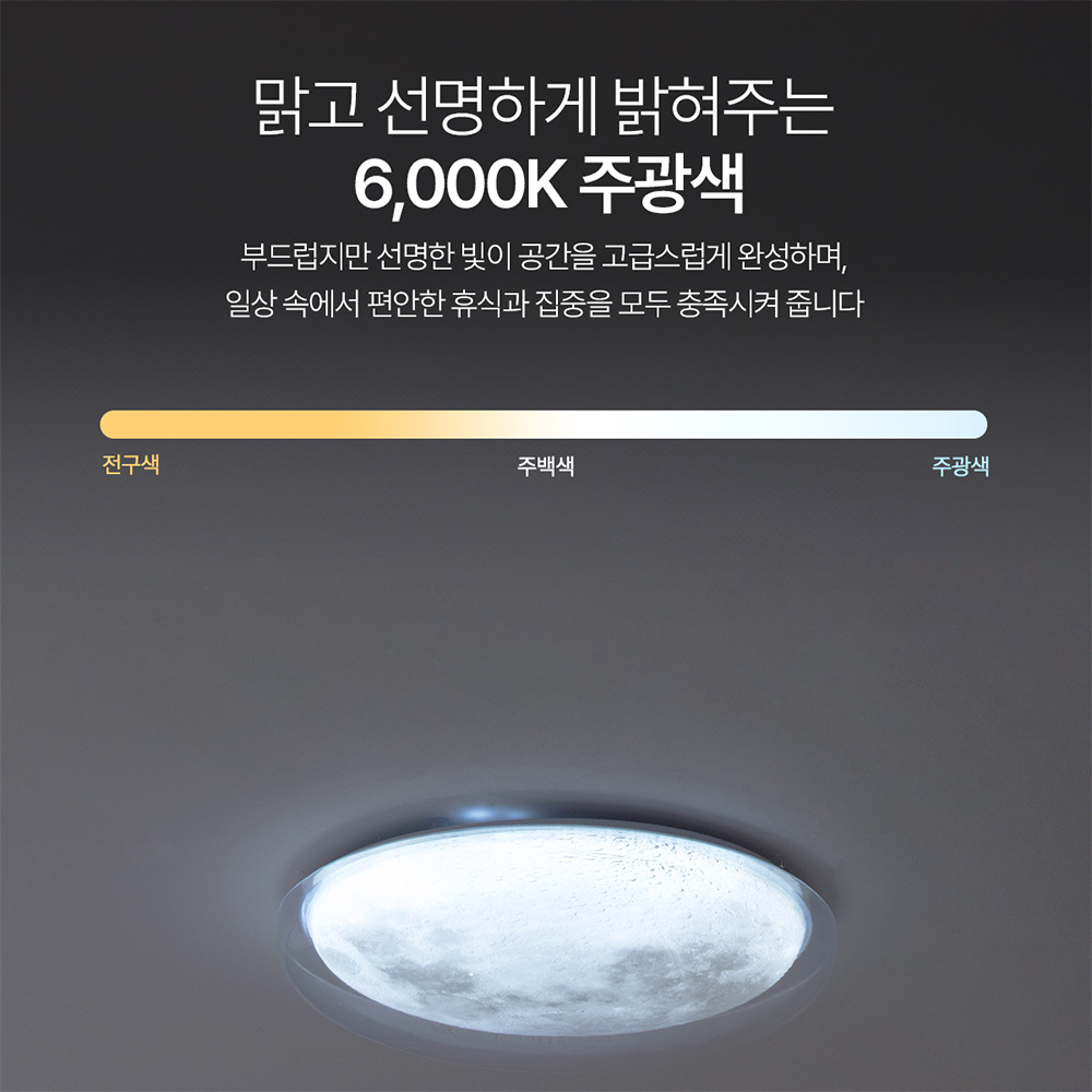 LED 플래차 방등 60W 주광색6000K 거실안방 천장 달빛 피피엘 B타입 이미지 7