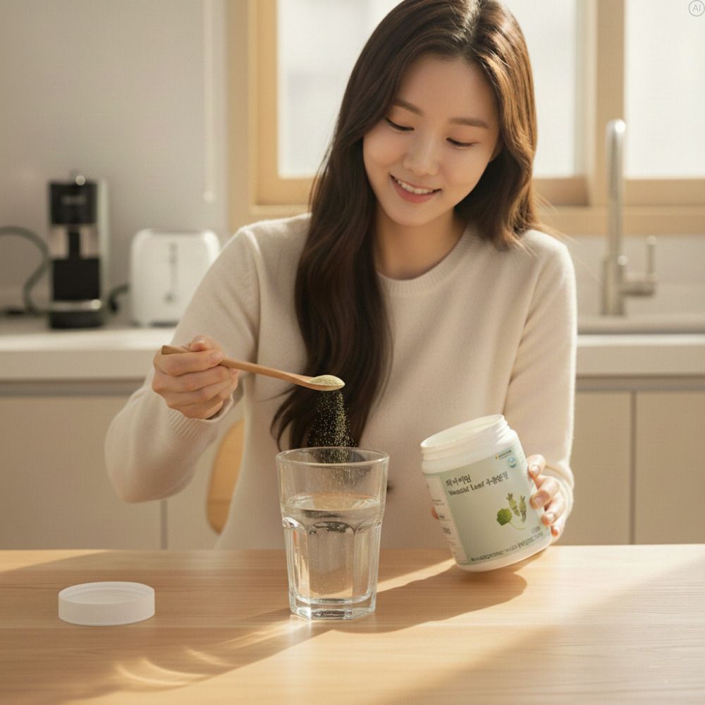 국내산 와사비잎추출물 분말가루 효과좋은 단기간 먹으면서 다이어트 - 상세 이미지 3