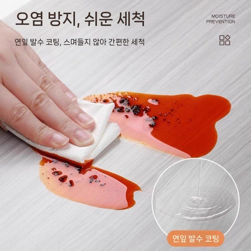 벽지 접착식 욕실 대리석 폼블럭 시트지 붙이는 보드 벽폼 옐로우 5매 - 상세 이미지 4