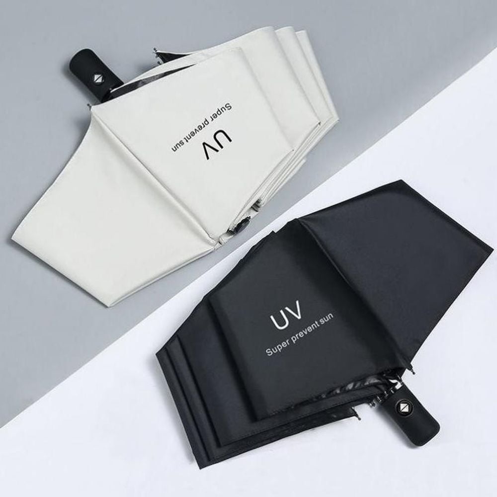 3단 자동우산 접이식 초경량 자외선차단 우산 - 상품 이미지