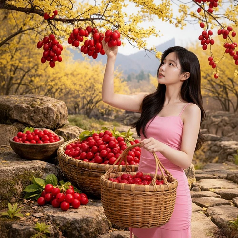 국내산 무가당 산수유분말 가루 국산 산수유열매 - 상세 이미지 2