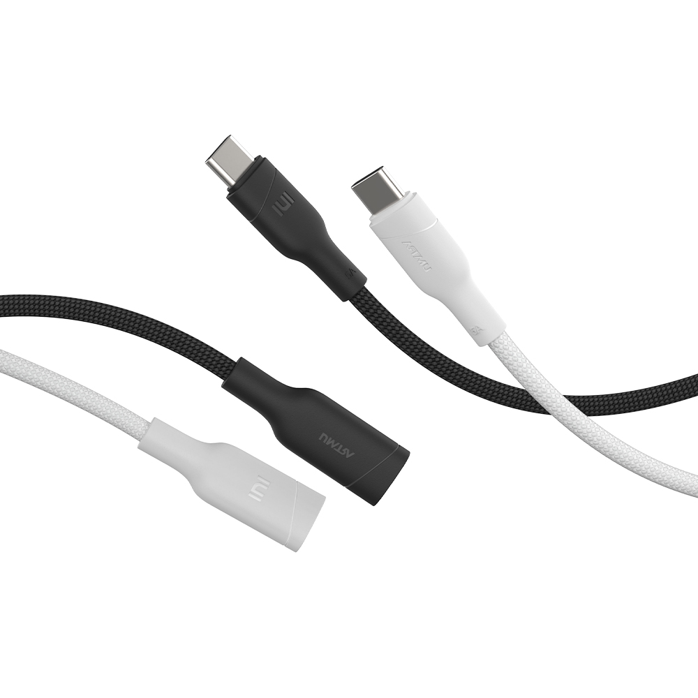 네오 C타입 to C 100W 240W 5A PD 고속충전 연장케이블 블랙, 1개, 1m - 상세 이미지 3