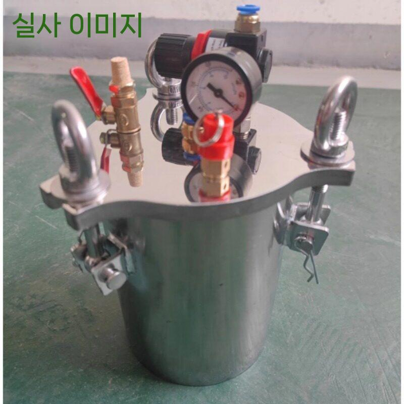 산업용 진공 에폭시 펌프 압력 스테인레스 탱크 3L - 상세 이미지 2