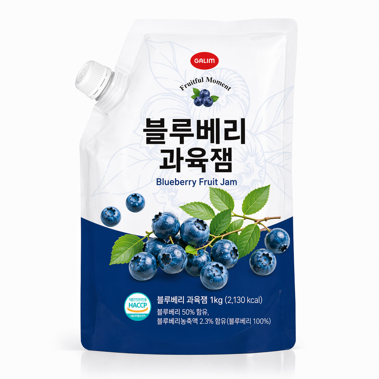 [가림산업] 블루베리 과육잼 1kg - 상품 이미지
