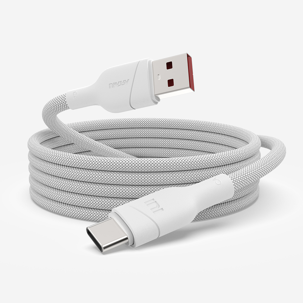 네오 USB gen2 C타입 고속충전 케이블 화이트, 1개, 2m - 상품 이미지