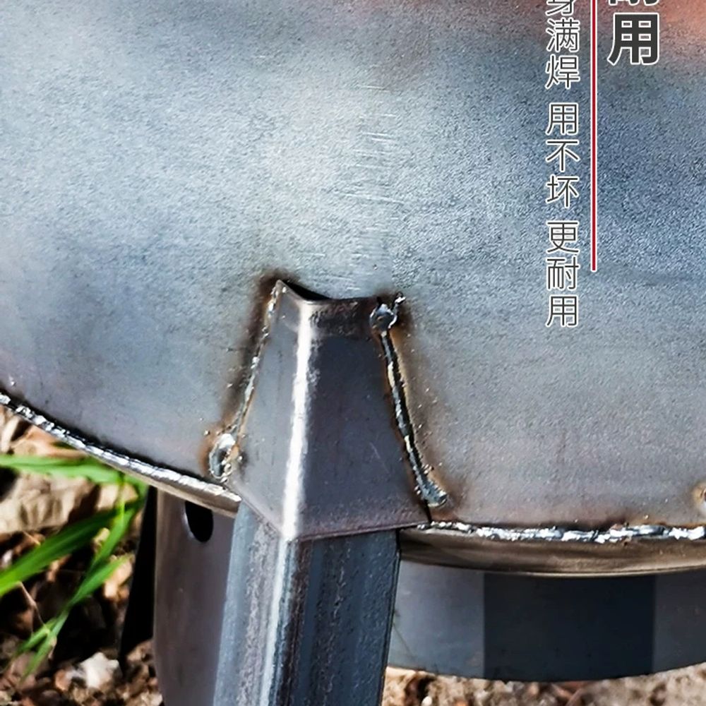 가마솥화덕 시골 전원주택 옛날 가마솥 아궁이 드럼통 화덕 D. 표준형 난로 세트 35cm - 상세 이미지 4