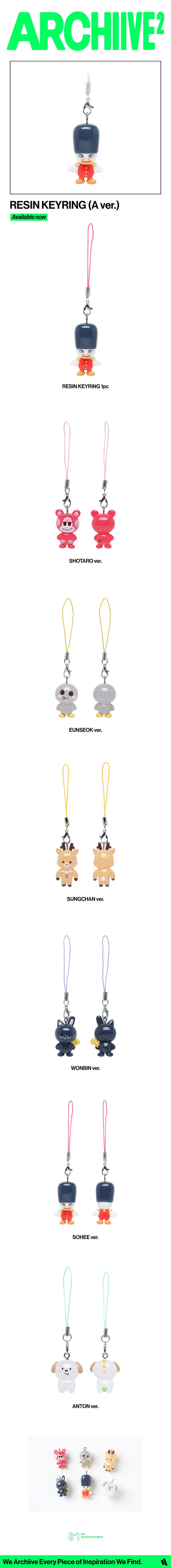 RIIZE Resin Keyring A ver — RIIZE ARCHIIVE²