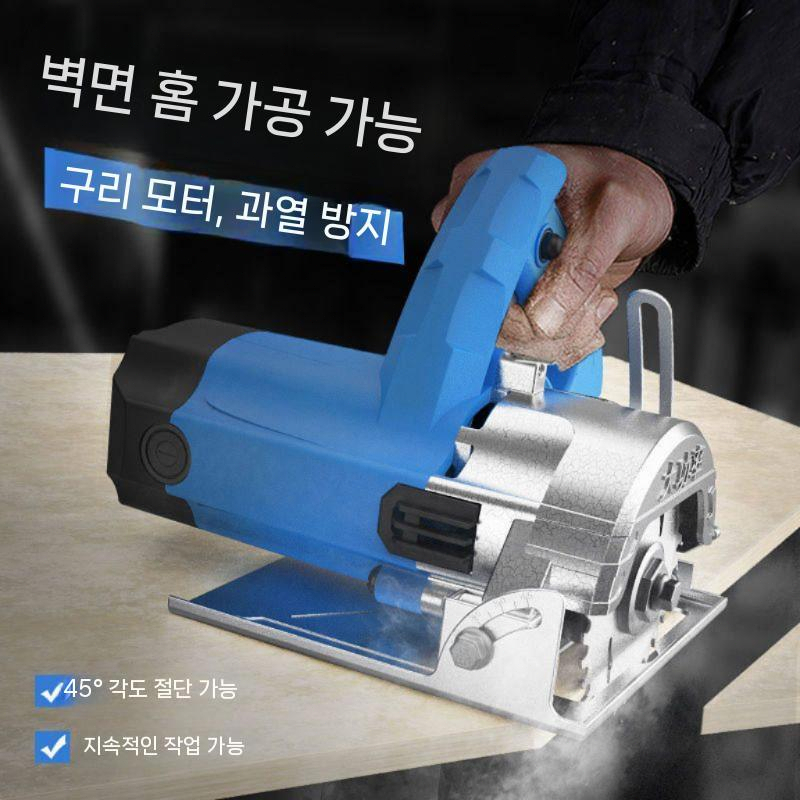 샌드위치 판넬 절단기 목공 타일 합판 금속 석고보드 3800W 본체 - 상세 이미지 4