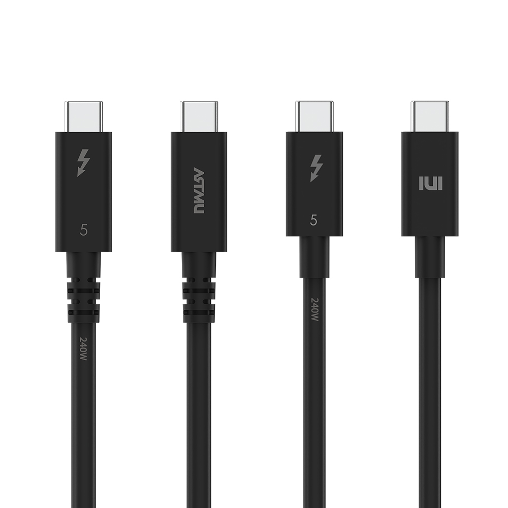 인텔 인증 썬더볼트5 240W 5A C타입 PD 3.1 케이블 2m, 1개 - 상세 이미지 5