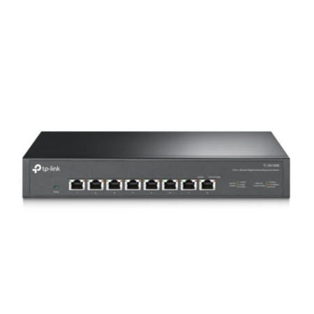 티피링크 티피링크 TL-SX1008 | 8포트 10G 멀티기가 스위칭허브 NAS 서버  데스크탑 랙마운트 고속 네트워크 구축