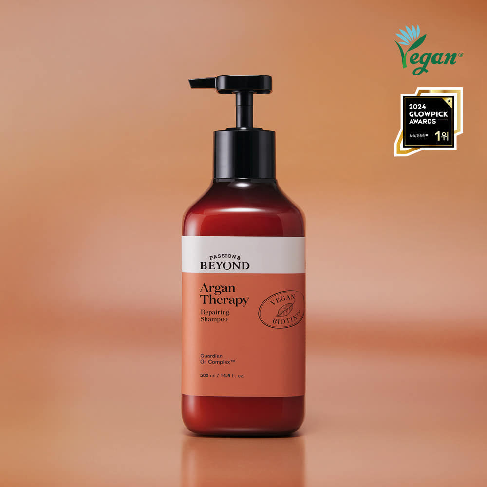 비욘드 Beyond 비욘드 아르간 테라피 리페어링 샴푸 500ml