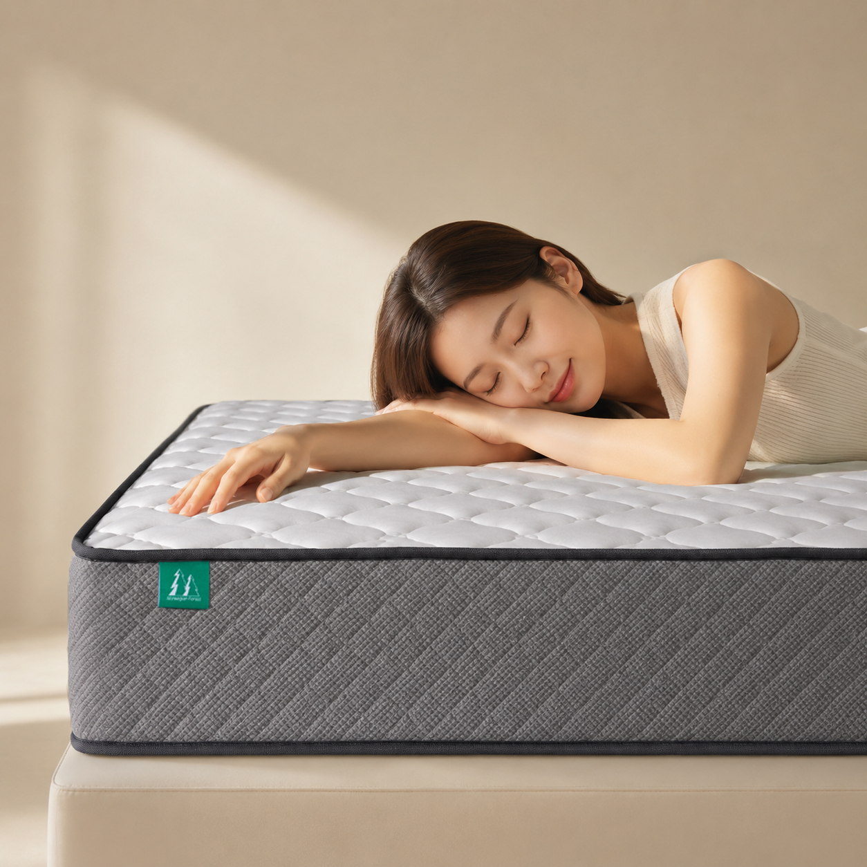 스프링 침대 매트리스 원룸 호텔 S(싱글), 포레스트 본넬스프링(단단한 21cm)